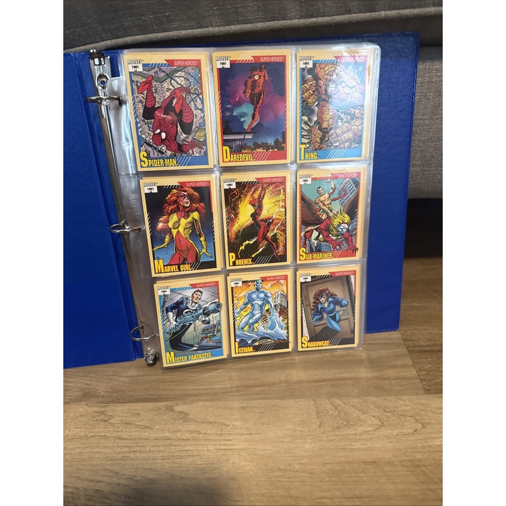 Marvel Universe Series II 1991 Trading Card Base Set 1-162 Impel